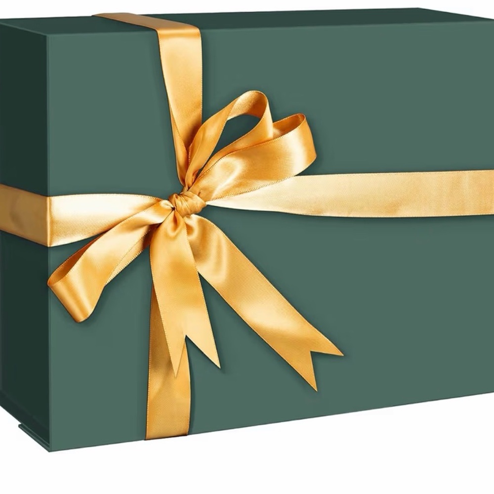 10x6x3 Gift Boxes for Present with Magnetic Closure Lids And Ribbon for Wedding